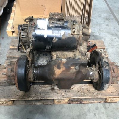 Complete front axle with traction motor  for Caterpillar